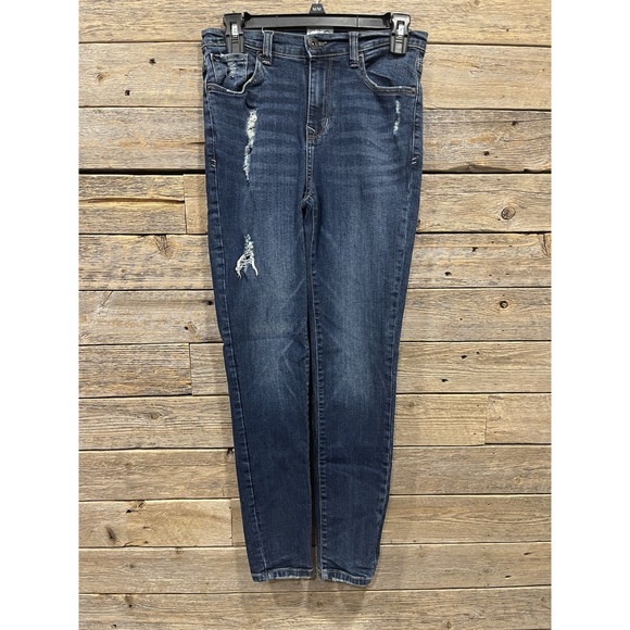 C&C California Denim - C&C‎ California Women's Slim Fit High Rise Distressed Blue Jeans Denim Size 2/26